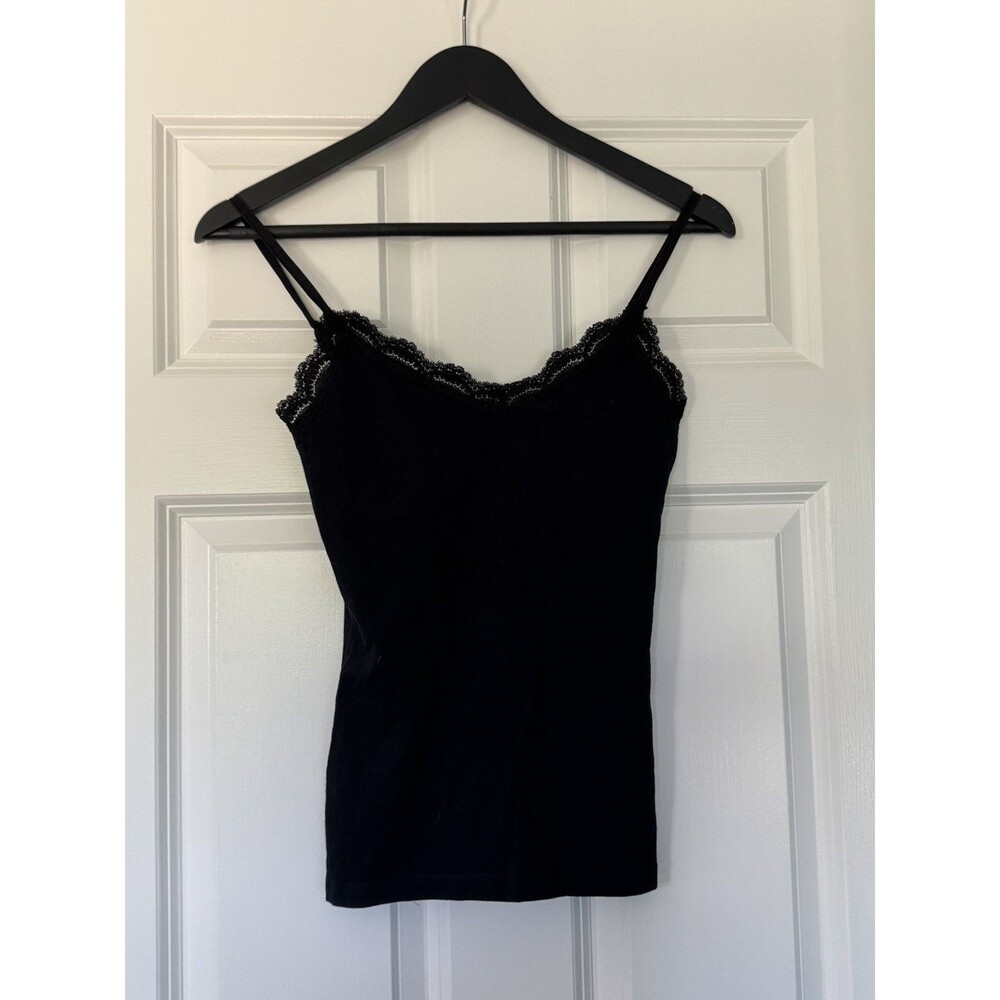 Angel Apparel Womens Night Maxi Shirt Blouse Black Size Medium
